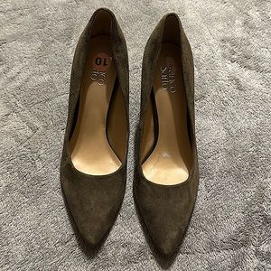 Franco Sarto, size 10, chunky styled heels